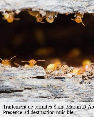 Traitement de termites  saint-martin-d-ablois-51200 Presence 3d destruction nuisible 