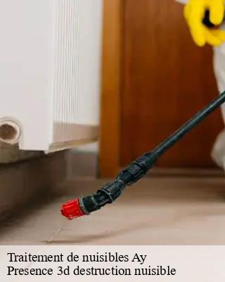 Traitement de nuisibles  ay-51160 Presence 3d destruction nuisible 