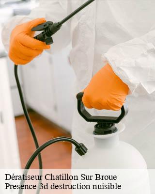 Dératiseur chatillon-sur-broue-51290 Presence 3d destruction nuisible