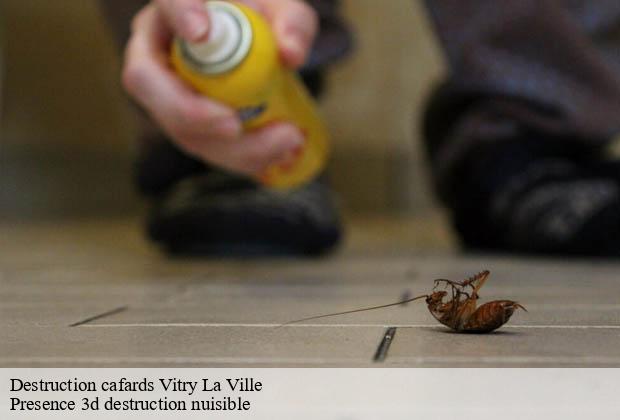 Destruction cafards  vitry-la-ville-51240 Presence 3d destruction nuisible 