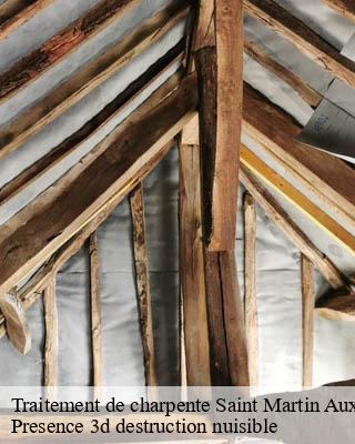 Traitement de charpente  saint-martin-aux-champs-51240 Presence 3d destruction nuisible 